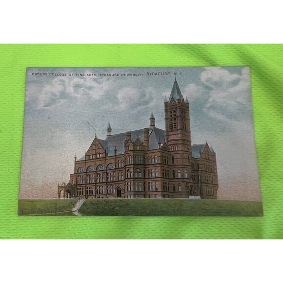 Post Card - Crouse College Of‎ Fine Arts, Syracuse University NY Unposted - Picture 1 of 2